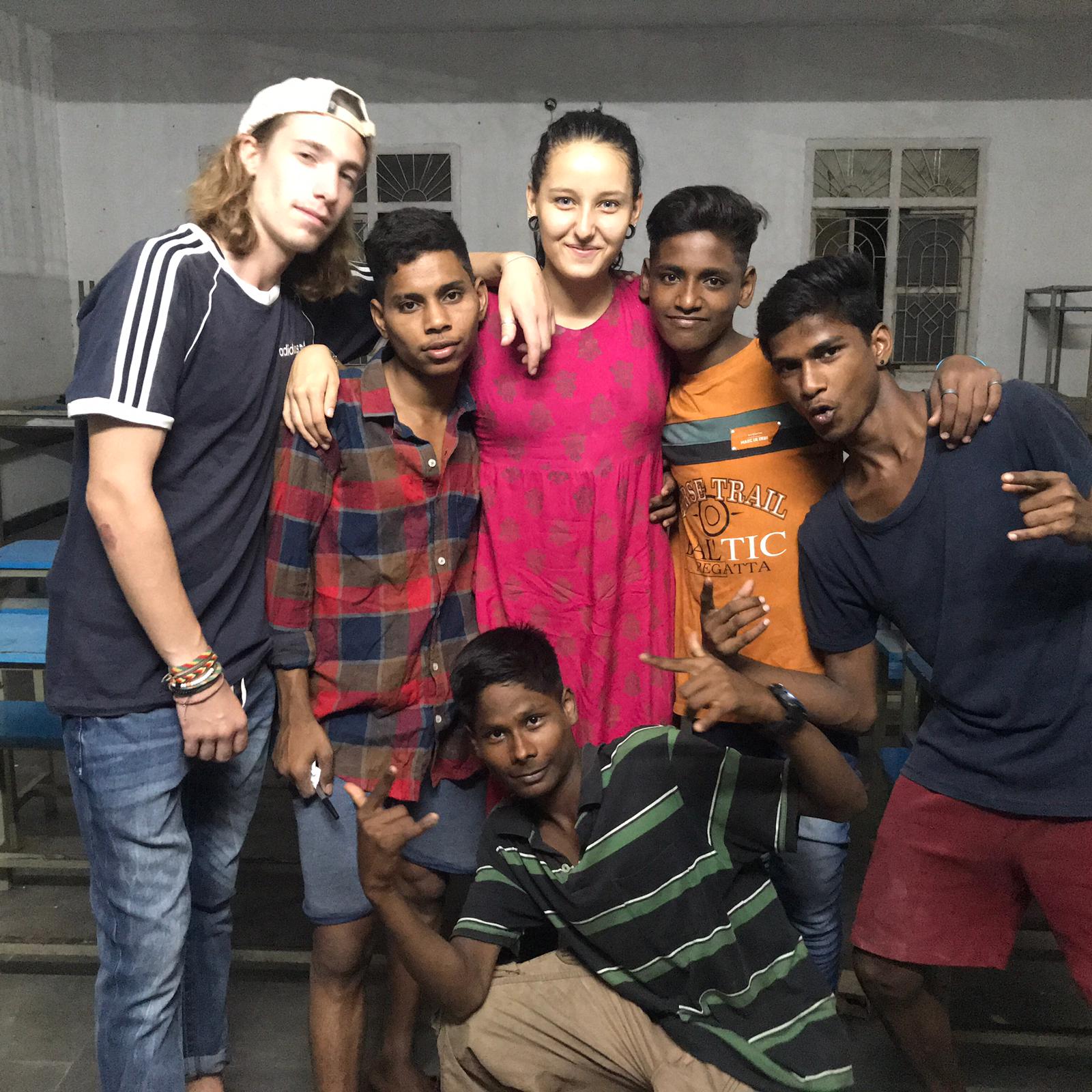 unschuldige Gesichter nach 1h Rambazamba