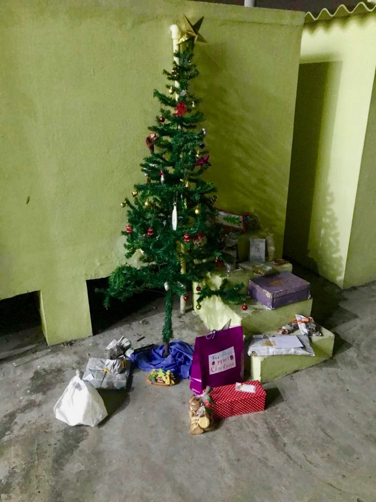 unser kleiner aber feiner Weihnachtsbaum