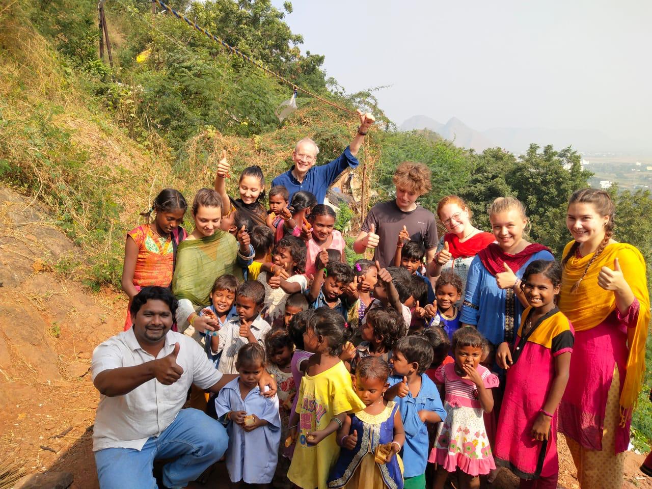 die Kinder im Hilltop Projekt